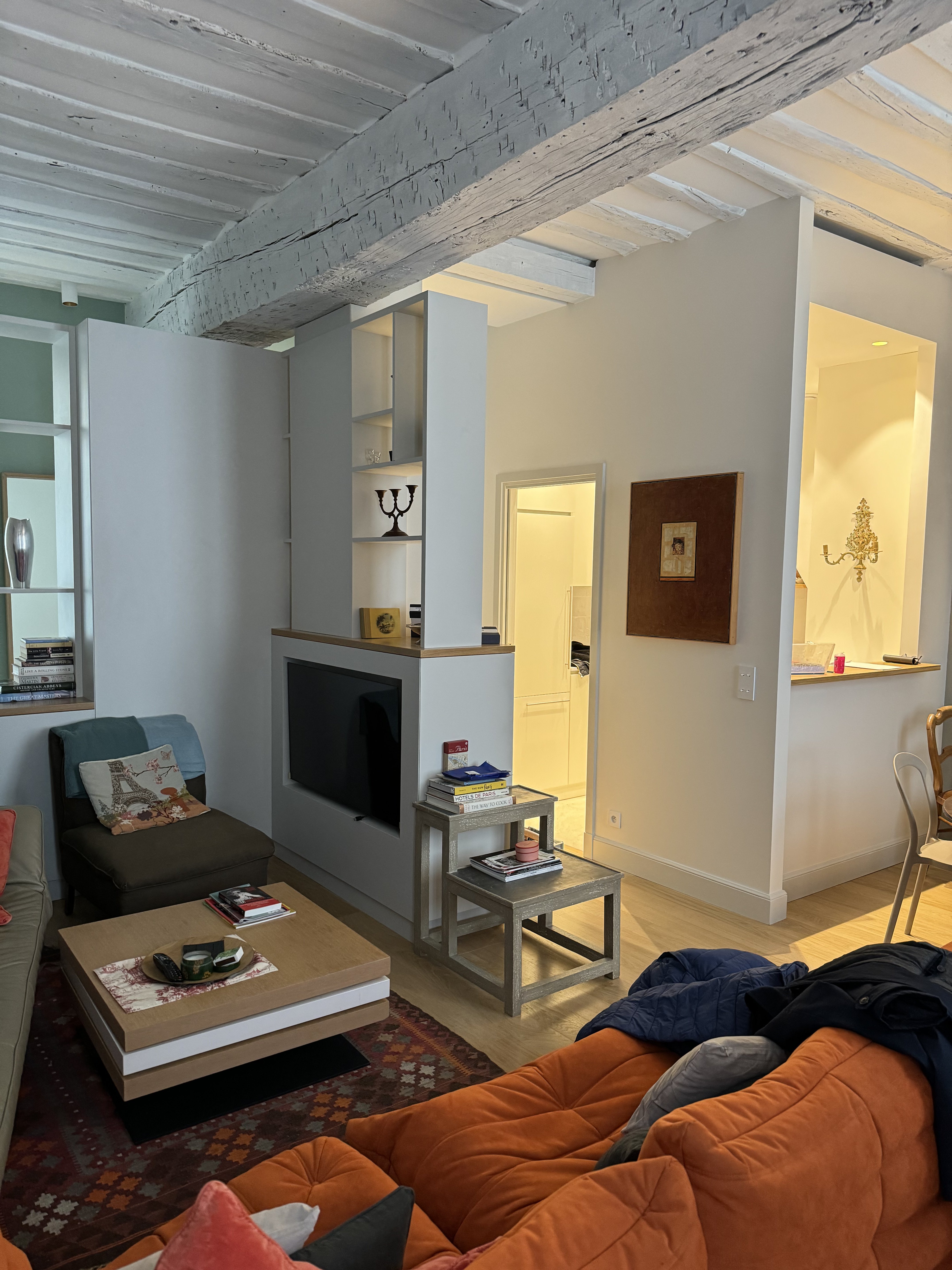 Rénovation de salon - espace de vie repensé